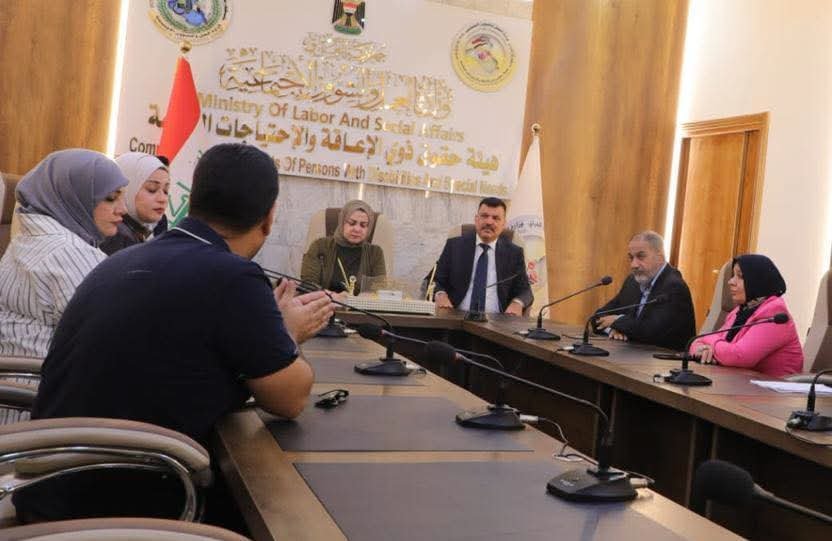 العمل تعتمد نظاما الكترونيا موحدا لادارة شؤون موظفي هيئة ذوي الاعاقة في بغداد والمحافظات