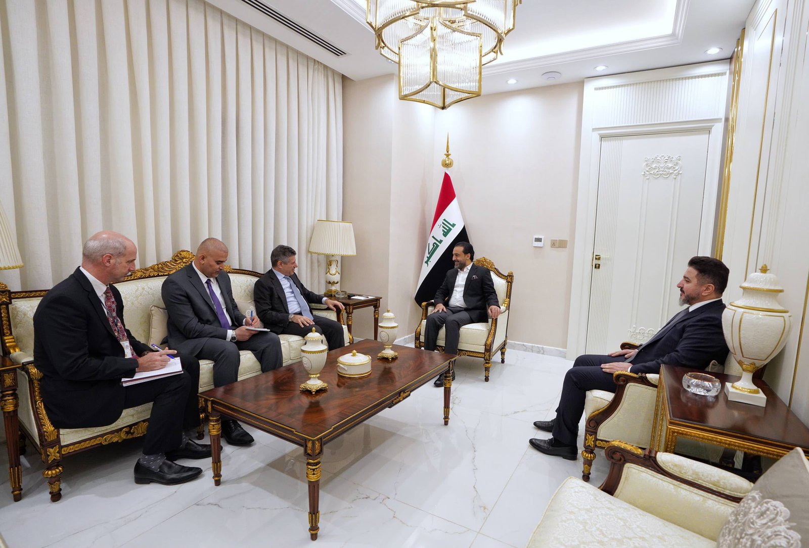 رئيس حزب تقدم والقائم بالأعمال الأميركي يبحثان تطورات الأوضاع في المنطقة