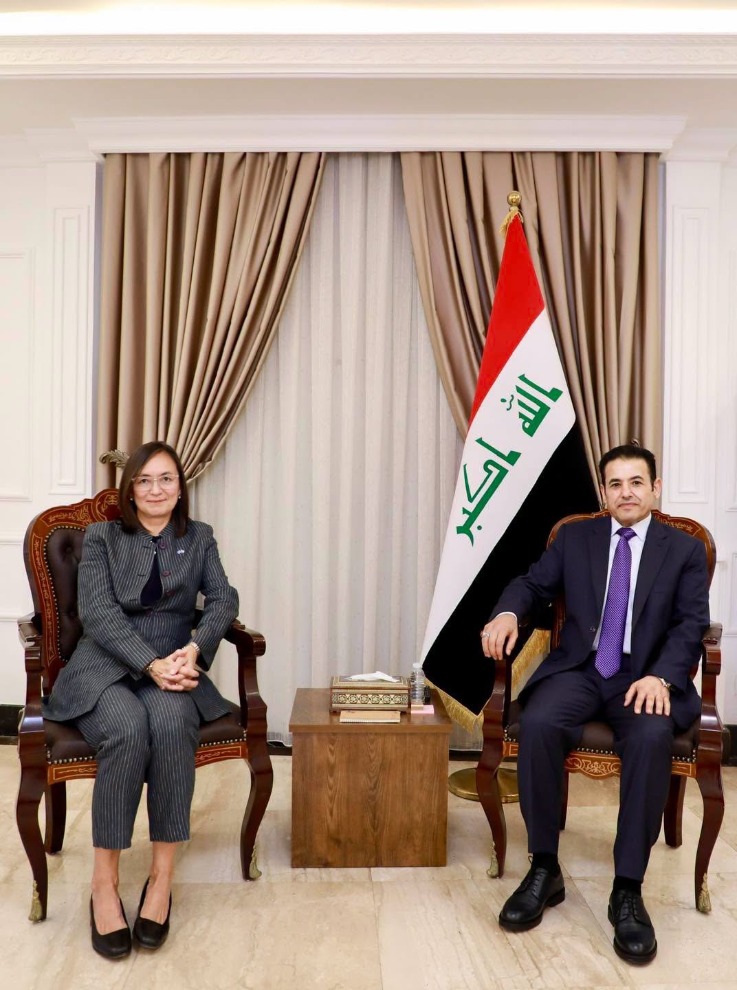 قاسم الأعرجي يؤكد حرص العراق على تعزيز العلاقات الإيجابية مع دولة الكويت الشقيقة، واحترام سيادتها