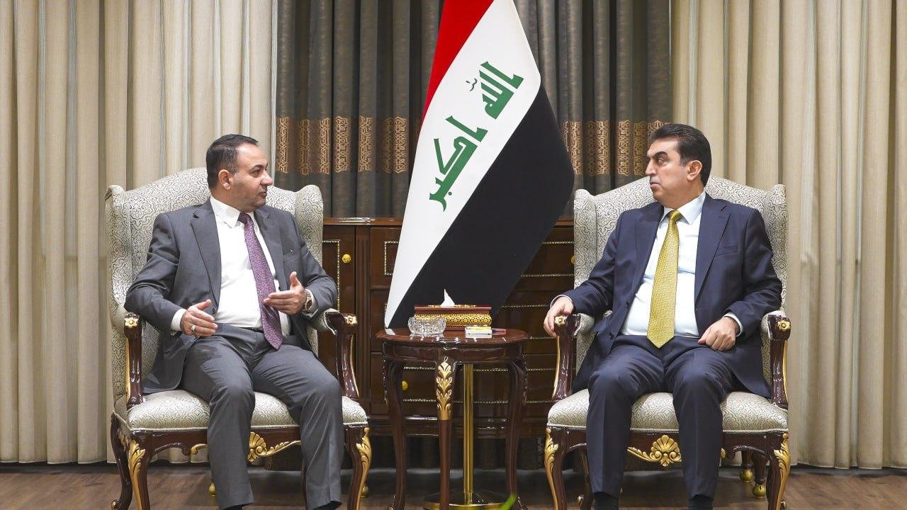 أتروشـي يؤكد خلال لقائه وزير التجارة ضرورة إدامة التواصل والتعاون بين الوزارات الخدمية والمؤسسة التشريعية