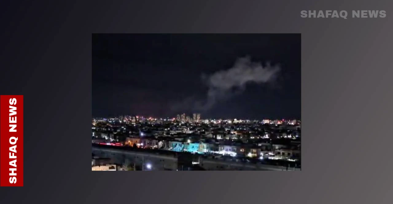 انفجار طائرة مسيرة في أربيل