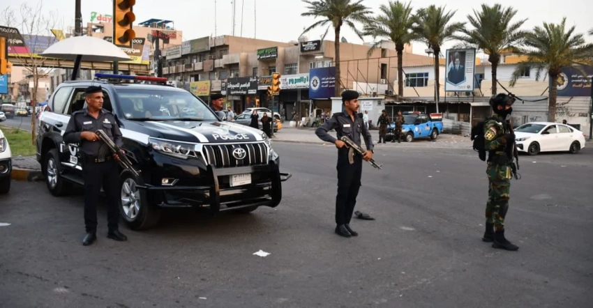 شرطة بغداد تعتقل 4 من ذوي شاب انتحر بمسدس وتتهمهم بتغيير معالم الحادث في النهروان