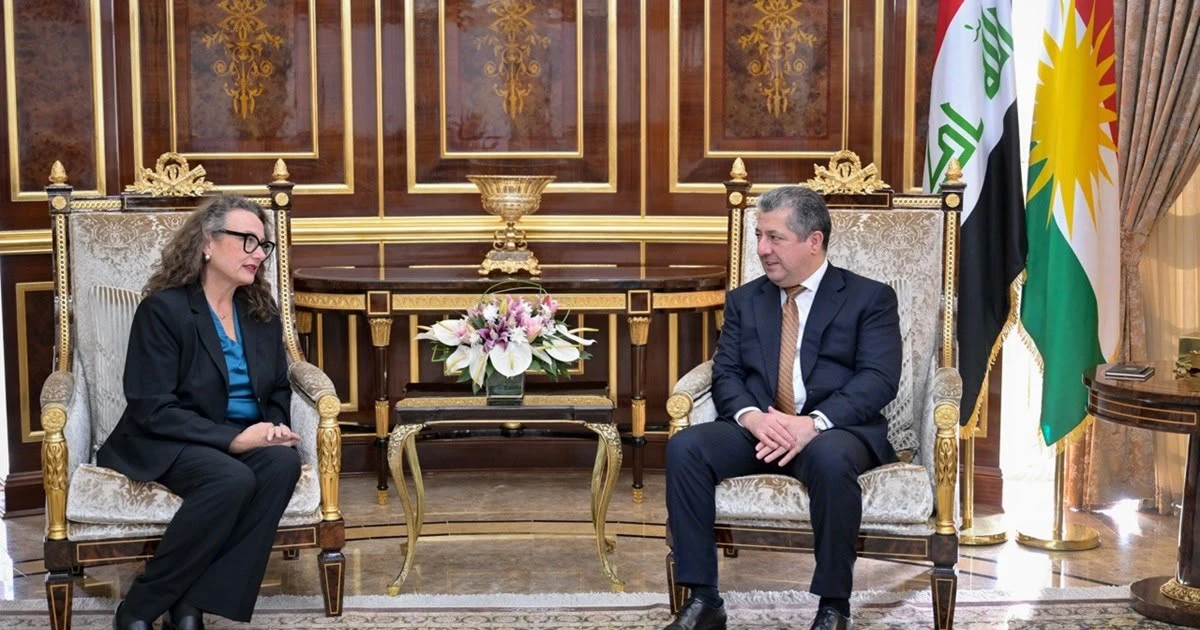 مسرور بارزاني والقنصل الأميركي يبحثان توسيع الاستثمارات في كوردستان
