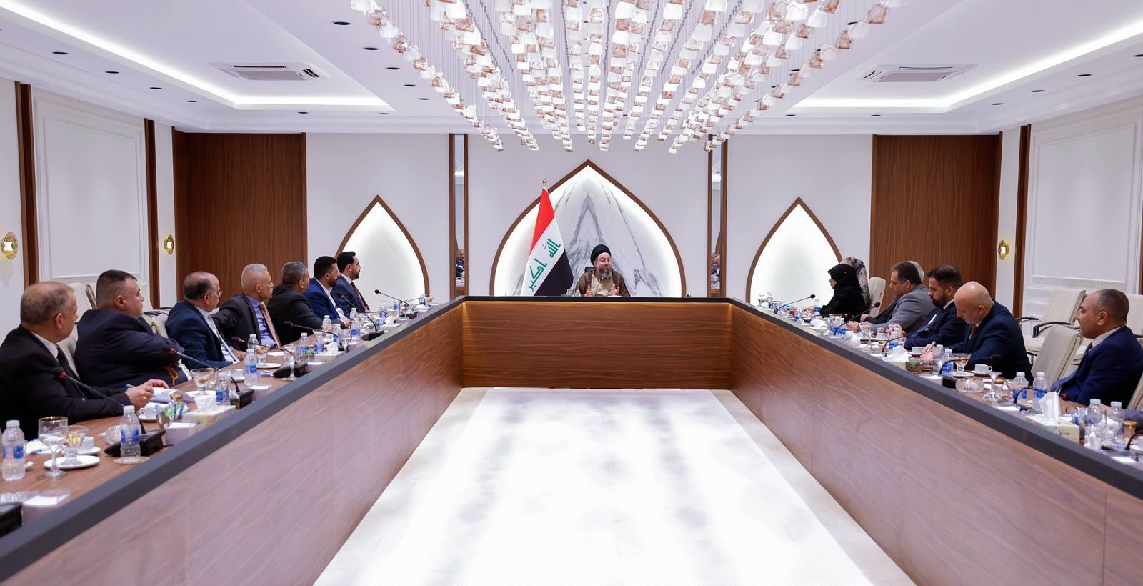 الحكيم يبحث مع ممثلي المكاتب السياسية لقوى الاطار التنسيقي المستجدات السياسية في العراق والمنطقة