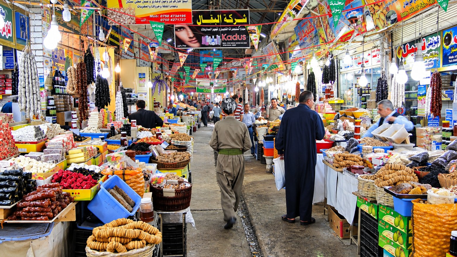 تجارة كوردستان: إعفاء الأغذية والأدوية من الرسوم الجمركية لا يشمل الإقليم حالياً