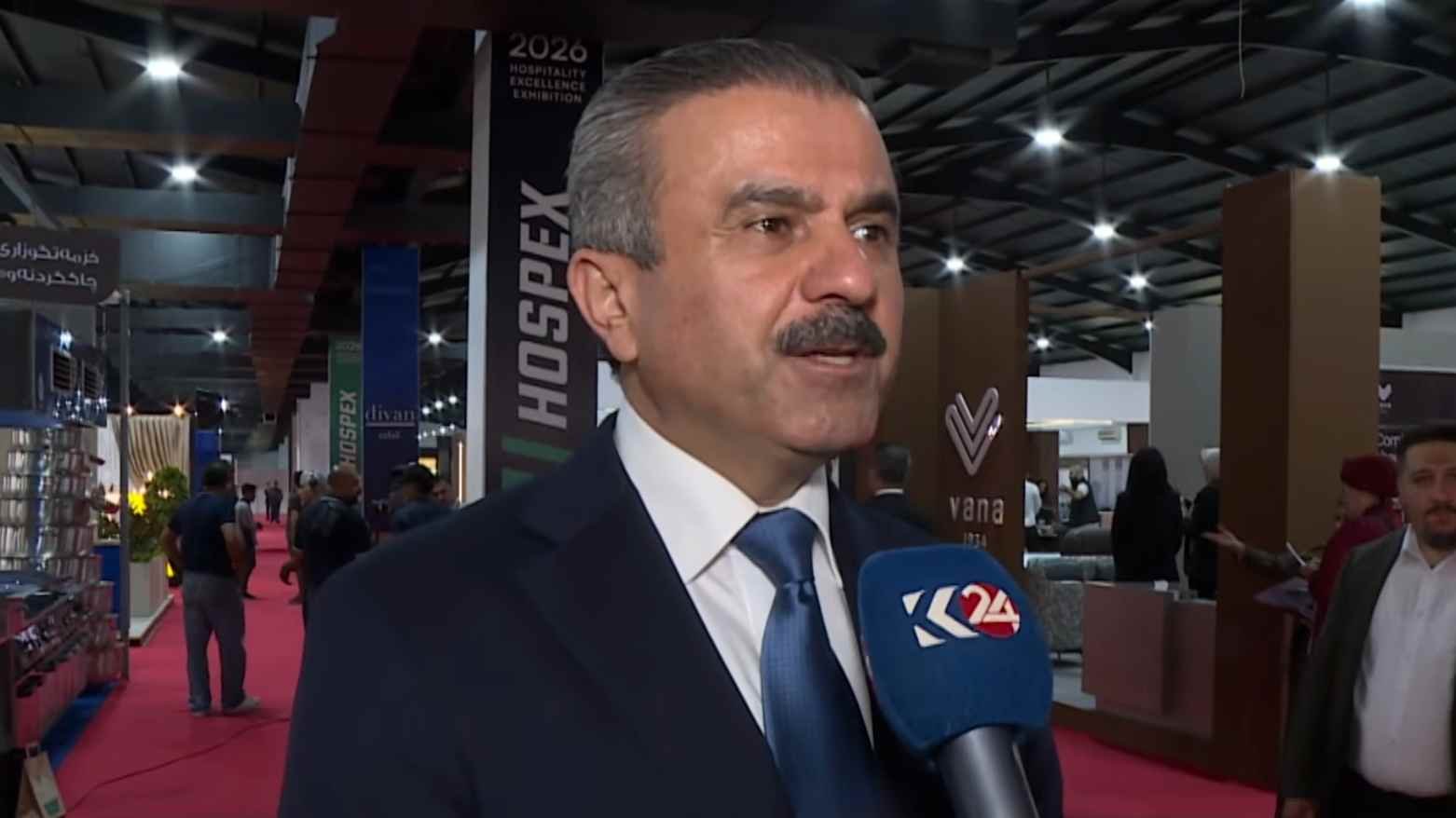 محمد شكري: أربيل باتت ملتقى رئيسي لكبار المستثمرين والشركات العالمية