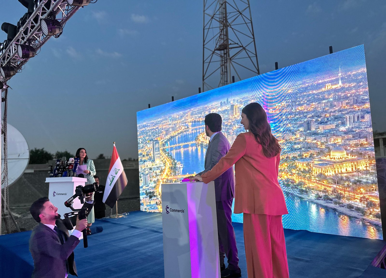 العراق يطلق مشروع المحطة الفضائية هو الأول من نوعه