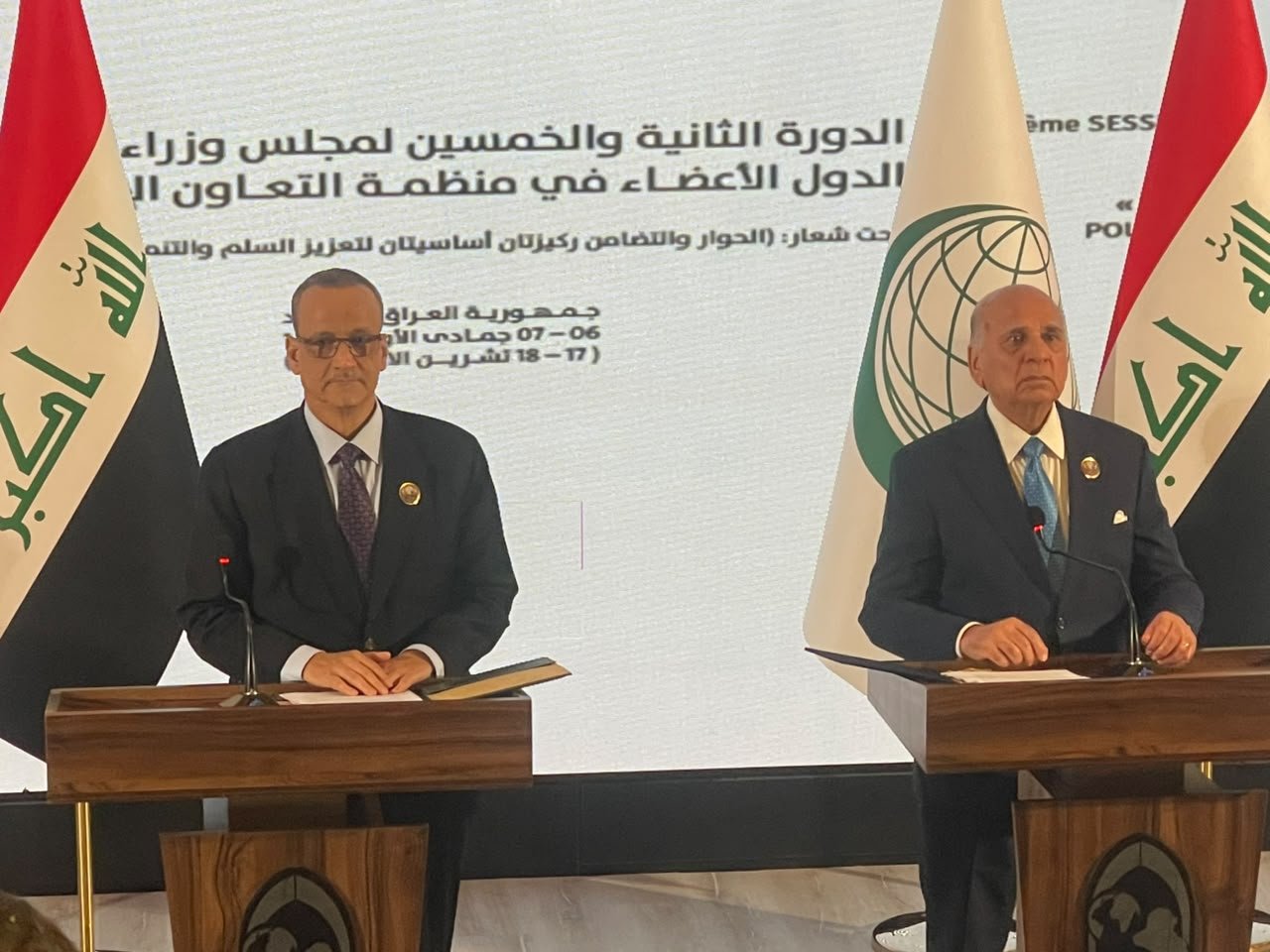 الامين العام لمنظمة التعاون الإسلامي يشيد باجتماعات الدورة الحالية التي حظيت برعاية وحضور رئيس الوزراء وماقدمه من مبادرات قيمة