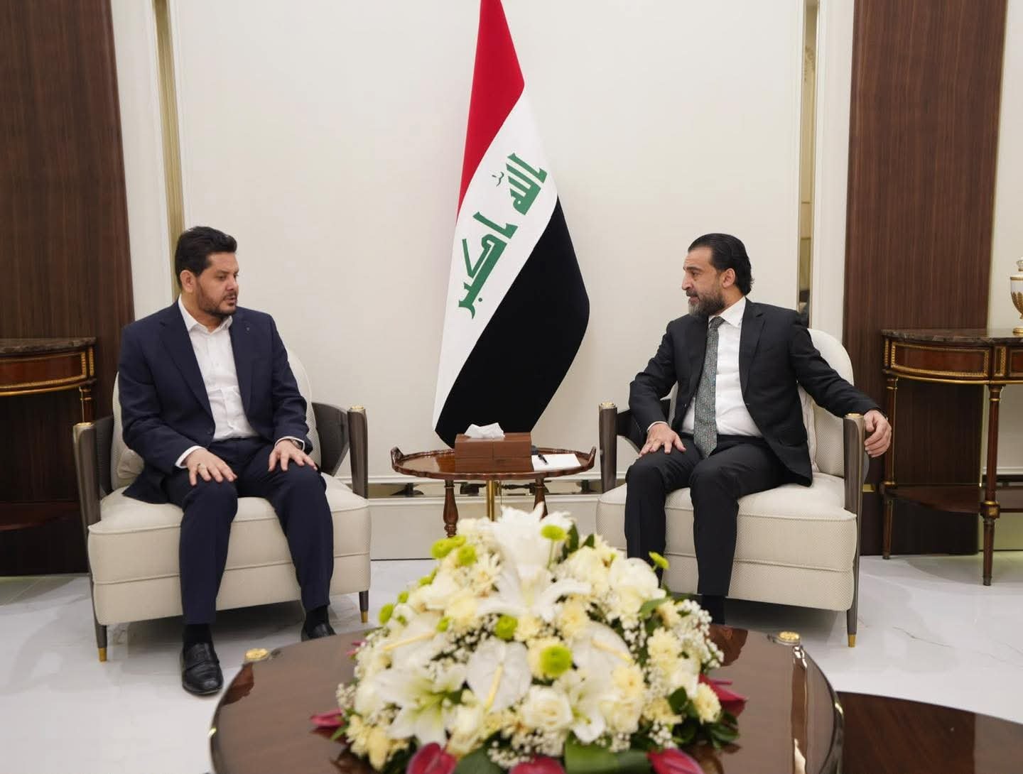 محمد الحلبوسي يبحث مع نائب رئيس الوزراء الأوضاع العامة واولويات المرحلة المقبلة
