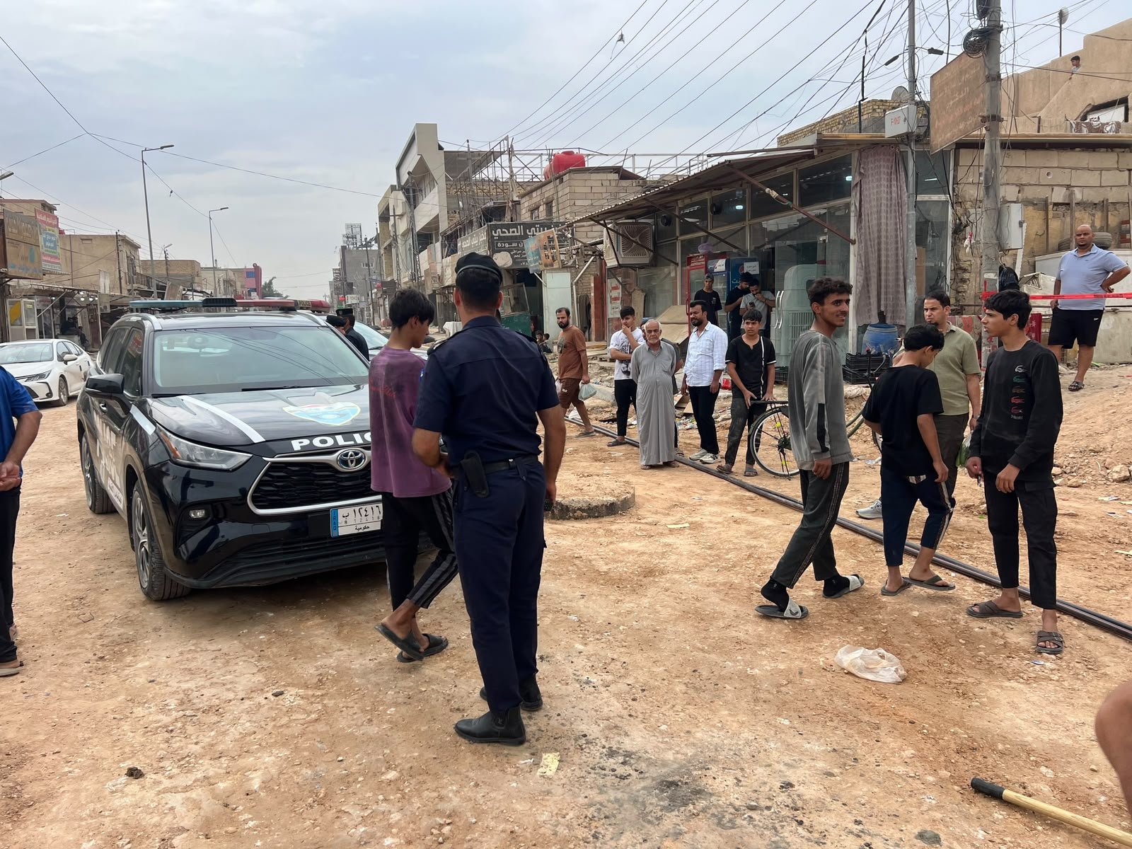 وفاة عامل في مشروع مجاري الحلة الكبير واصابة آخر نتيجة صعقه كهربائية