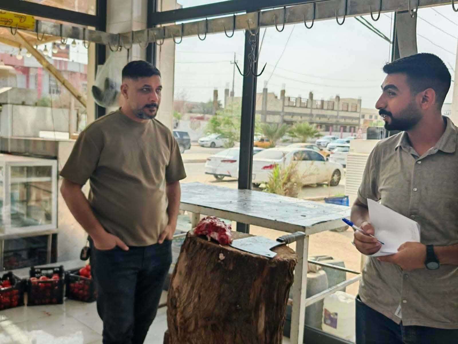 بيئة الديوانية تنظم حملة لمكافحة الجزر العشوائي
