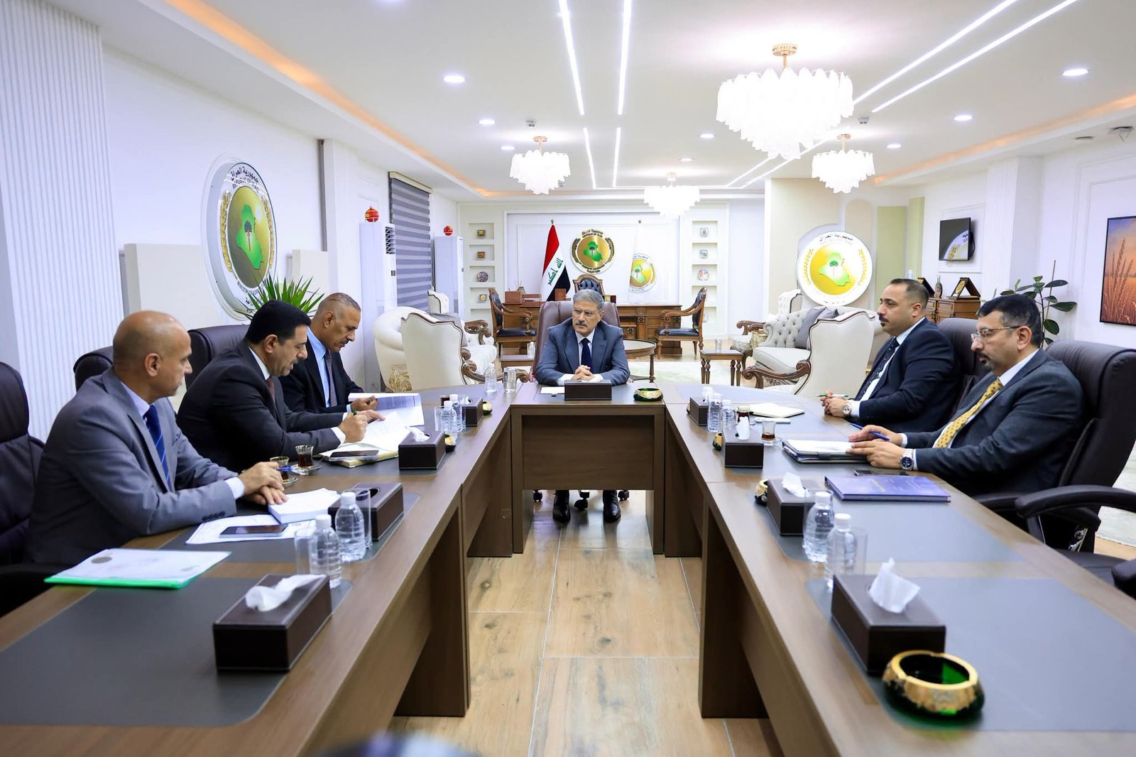 وزير الزراعة يبحث استكمال مُتطلبات “مُبادرة مليون مزرعة” ومُعالجة التعارضات تمهيداً لتنفيذها في جميع المُحافظات