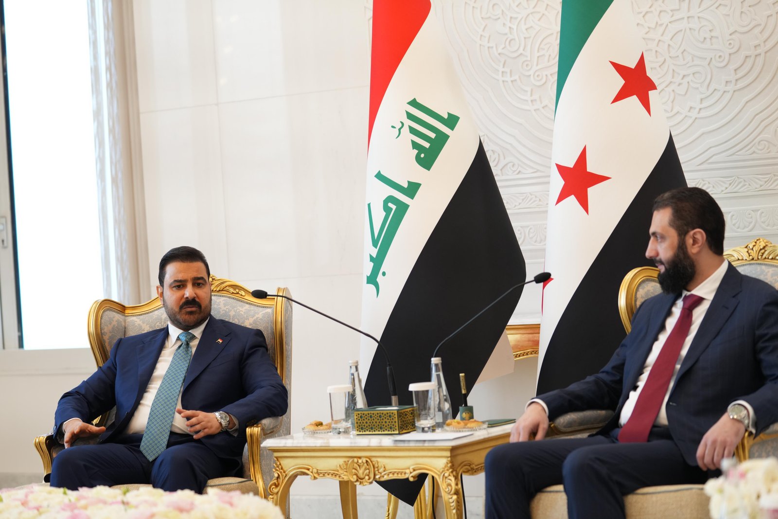 خلال لقائه الشرع ..الزيدي يؤكد أهمية الشراكة وتعزيز التعاون الثنائي بين العراق وسوريا